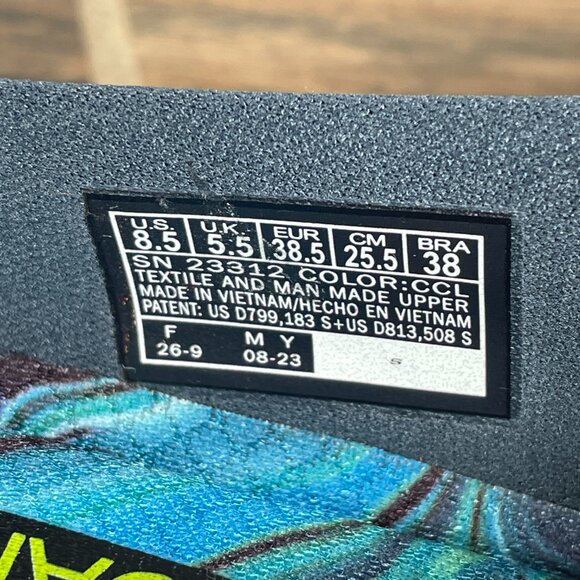 Skechers Microburst One Up Womens Size 8.5 Shoes Charcoal Comfort Slip On - Picture 12 of 12